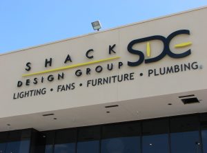 Shack Design Exterior Letters